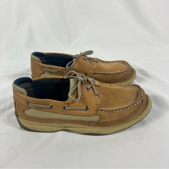 Sperry Men's Brown Boat Shoes - Picture 3 of 8